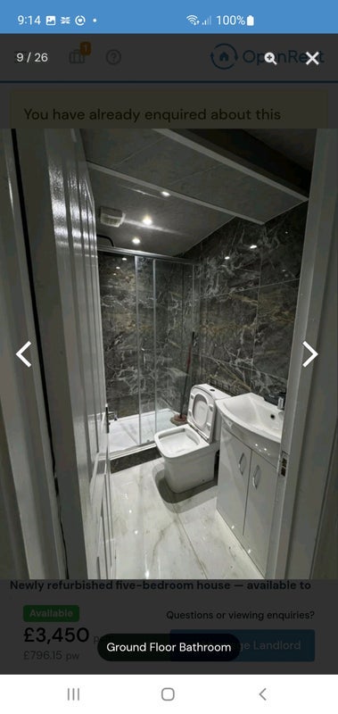 Room Belgrave Road in Greater London