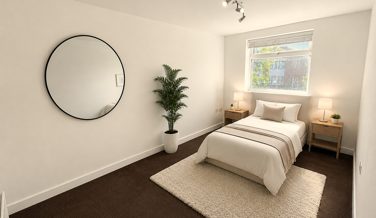 Flat Sandhurst Road in Leicester
