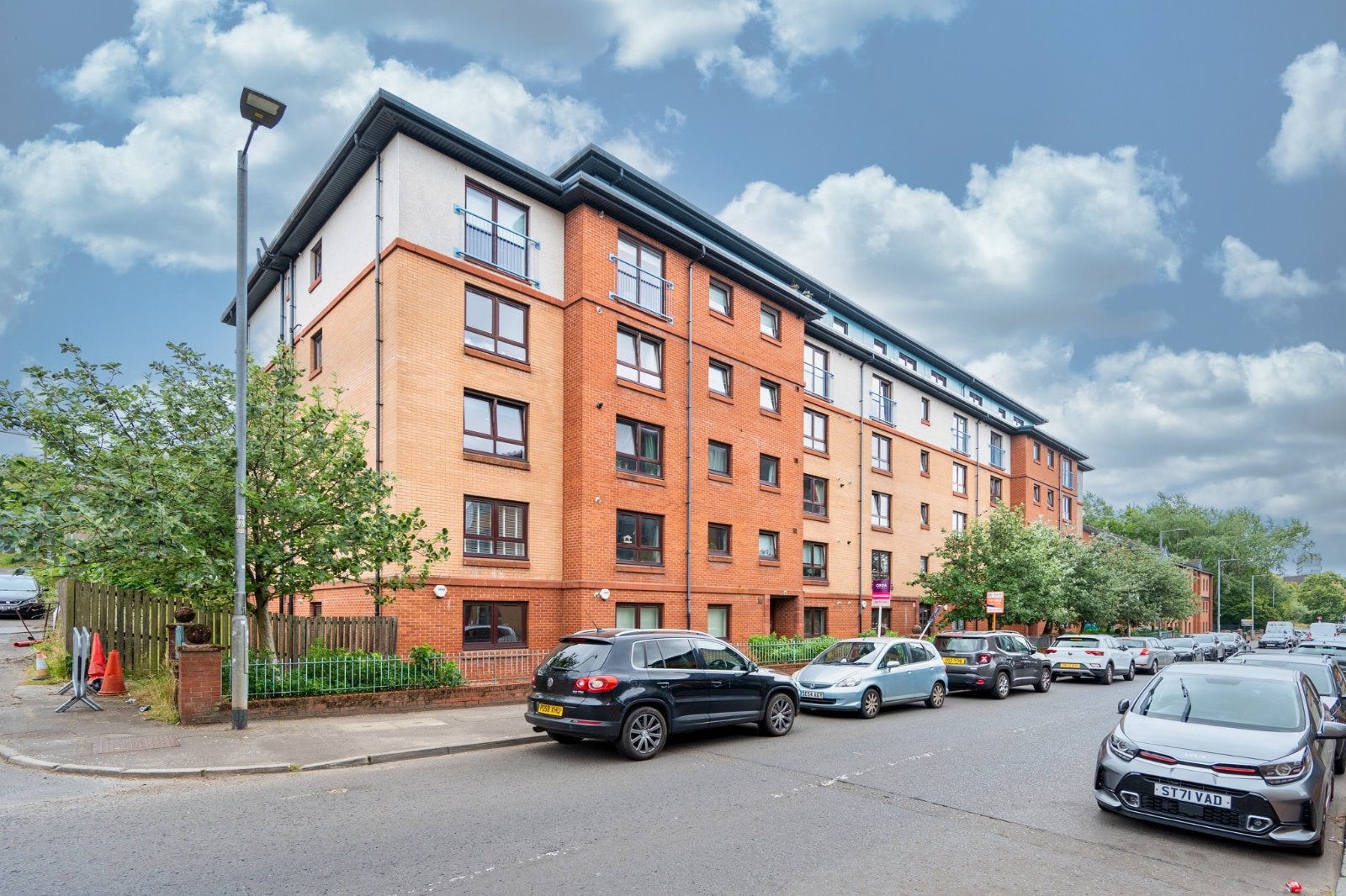 Flat Firhill Road in Glasgow
