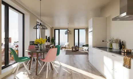 Appartement Rooseveltstraat in Leiden