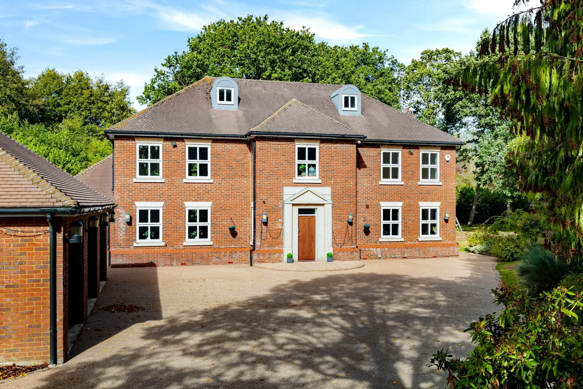House Brook Lane in Flitton