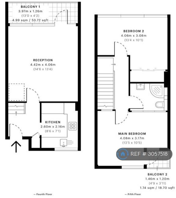 Flat Golden Lane in Greater London