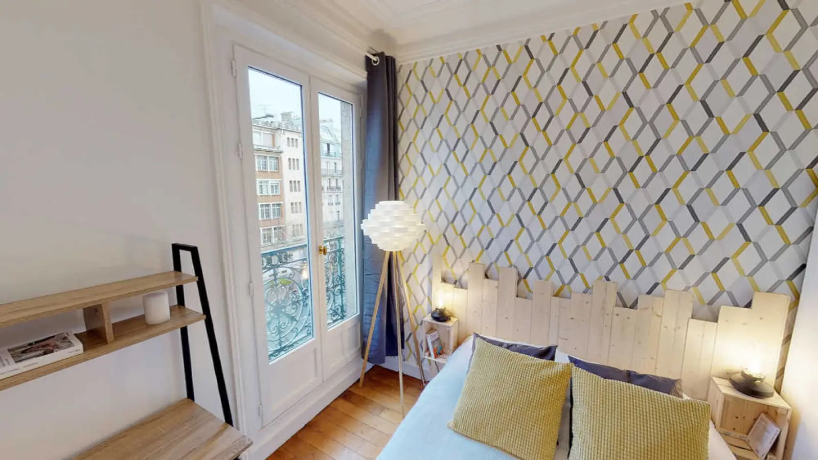 Chambre Rue de la Clef à Paris