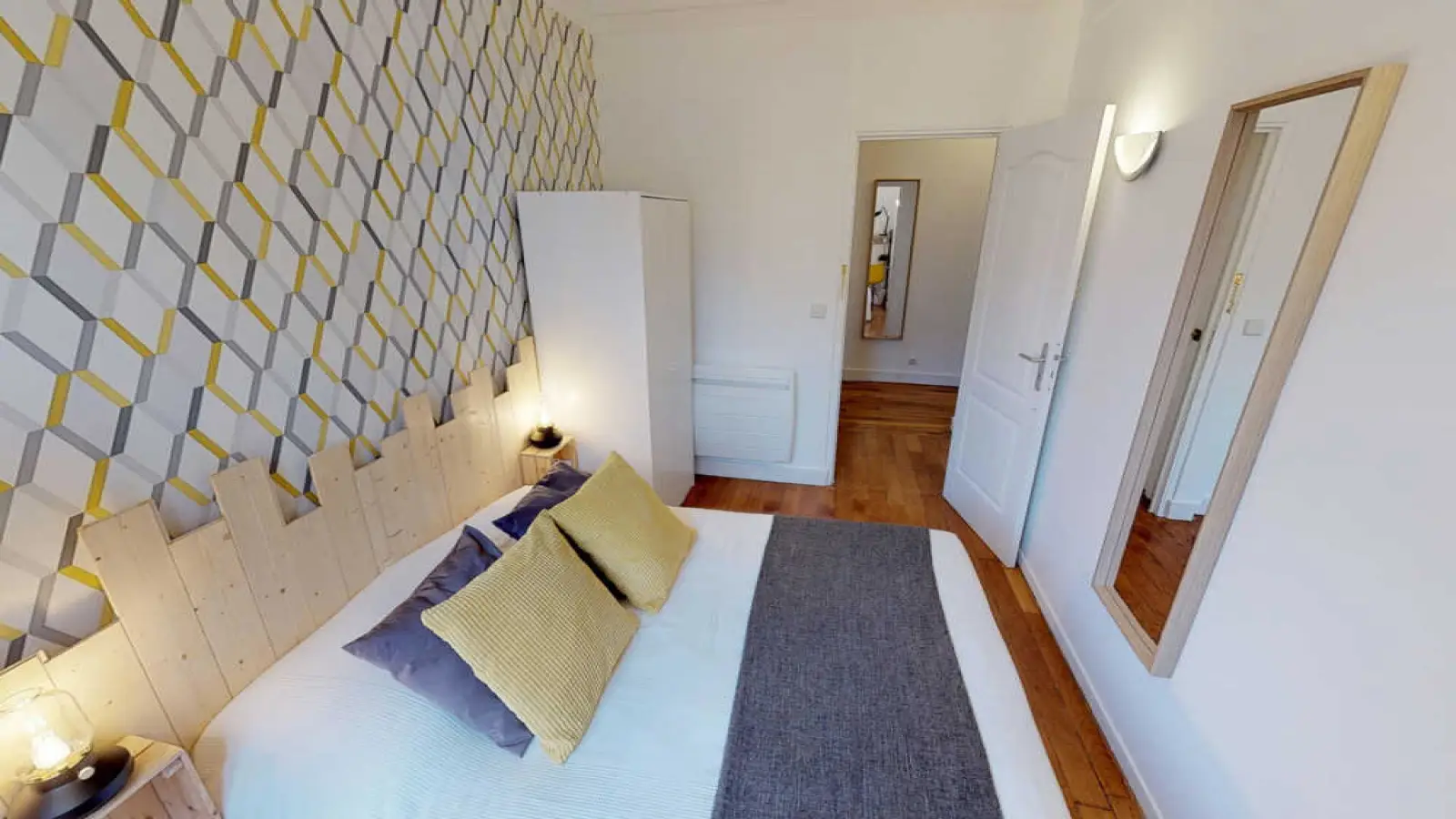Chambre Rue de la Clef à Paris
