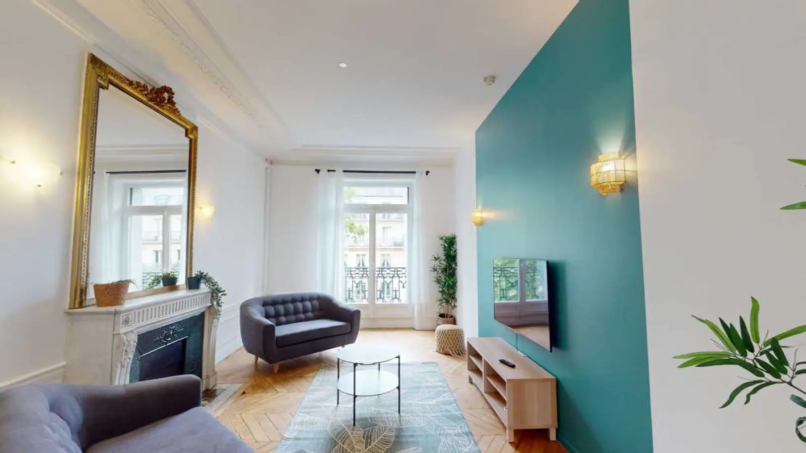 Chambre Rue Ampère à Paris