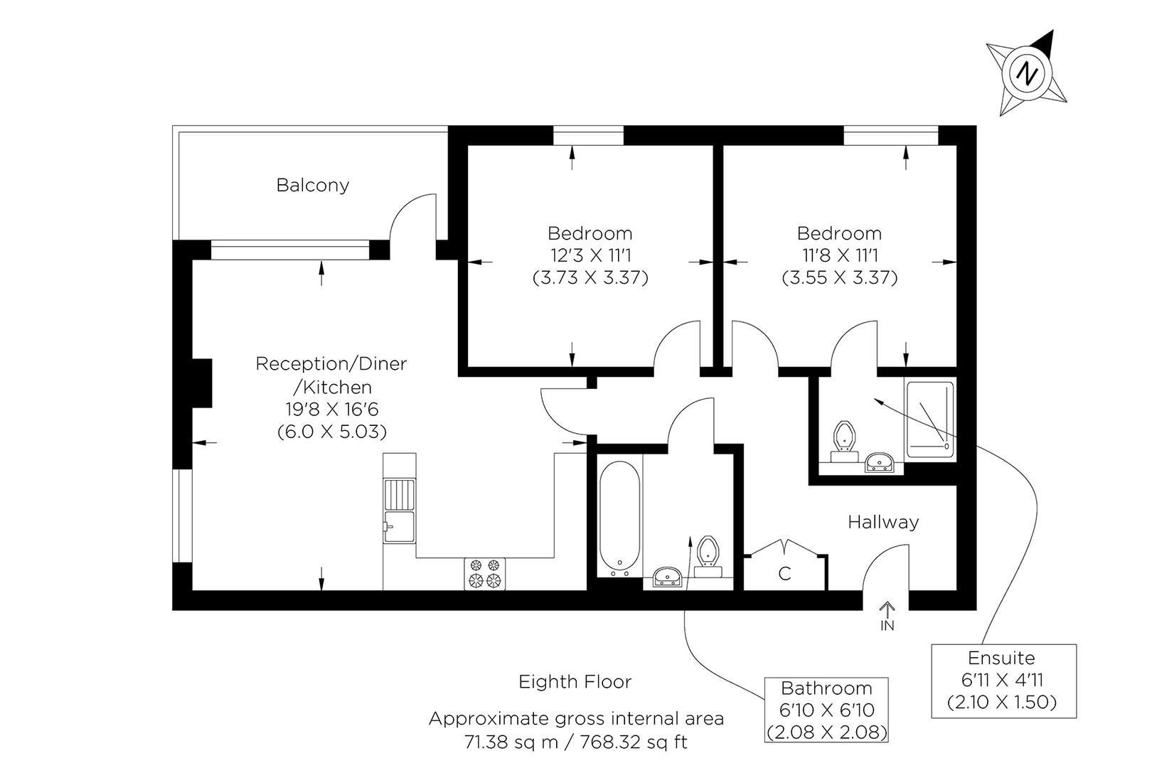 Flat Ovex Close in Greater London
