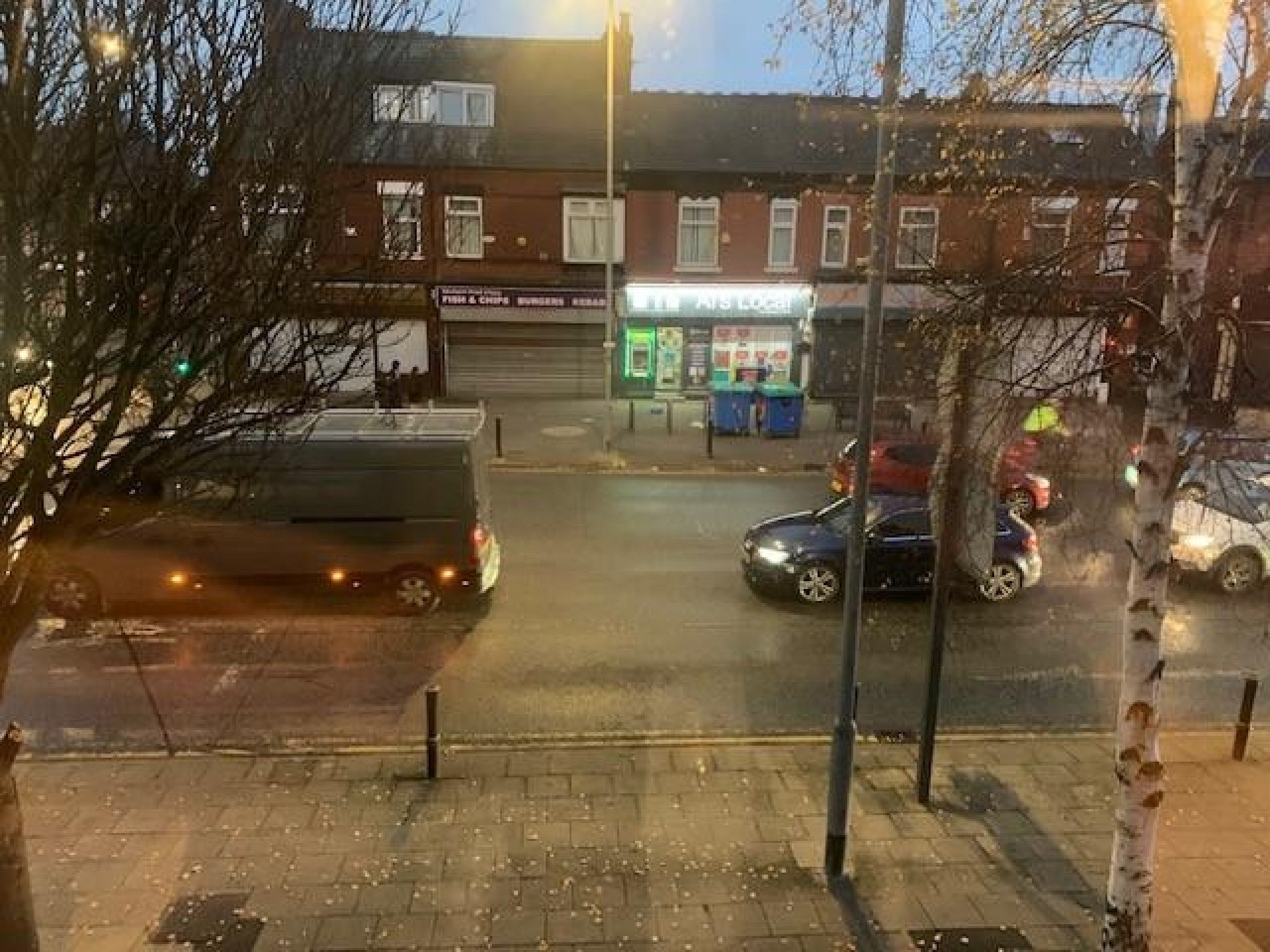 Flat Stockport Road in Cheadle