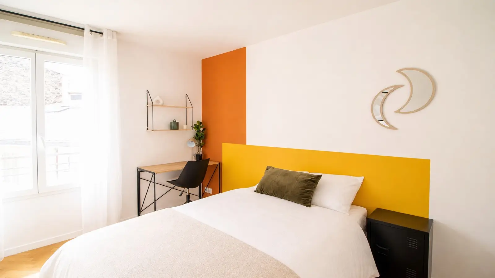 Chambre Rue de l'Agent Bailly à Paris