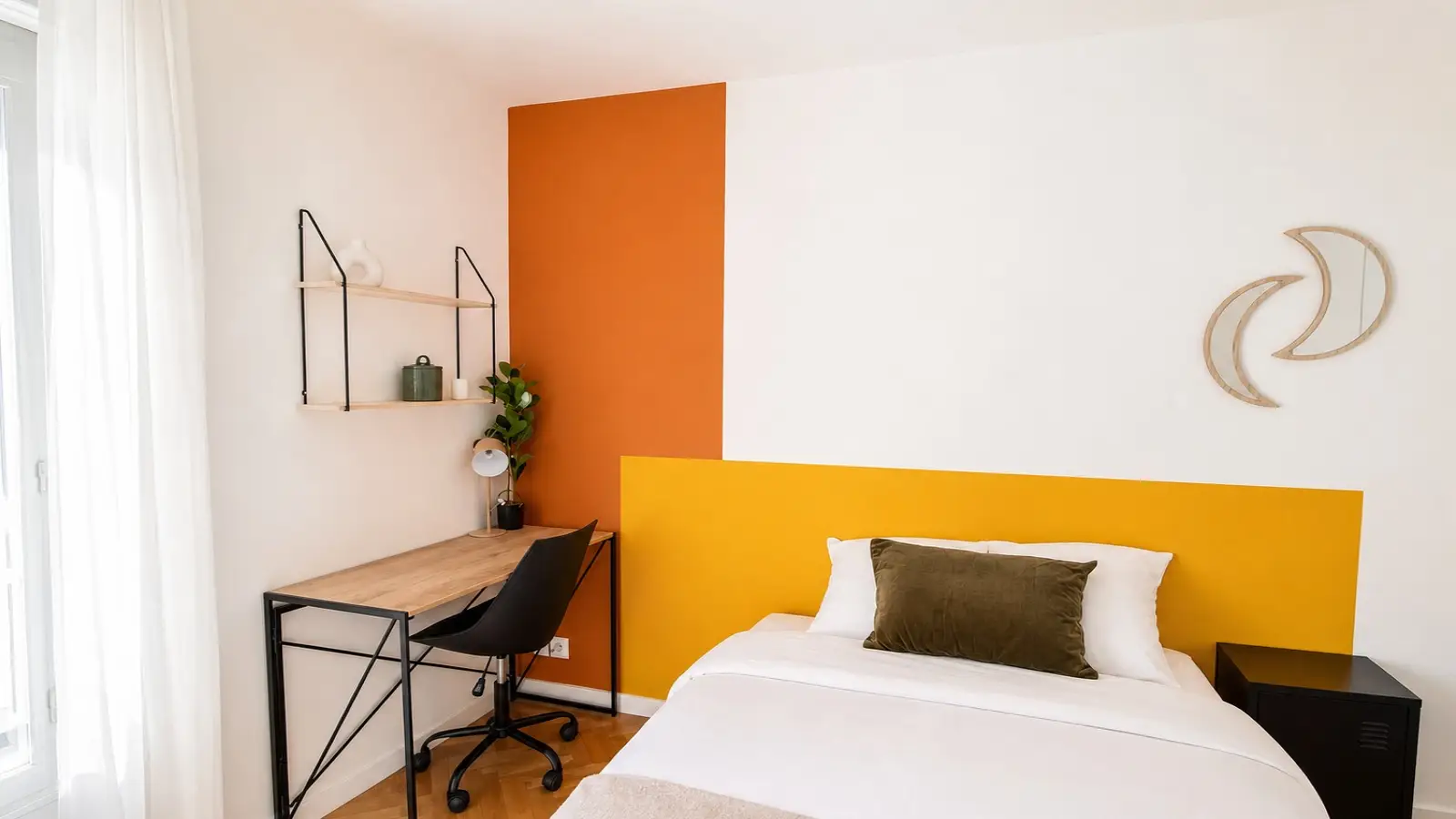 Chambre Rue de l'Agent Bailly à Paris