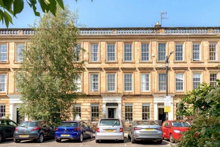 Flat St Vincent Crescent in Glasgow