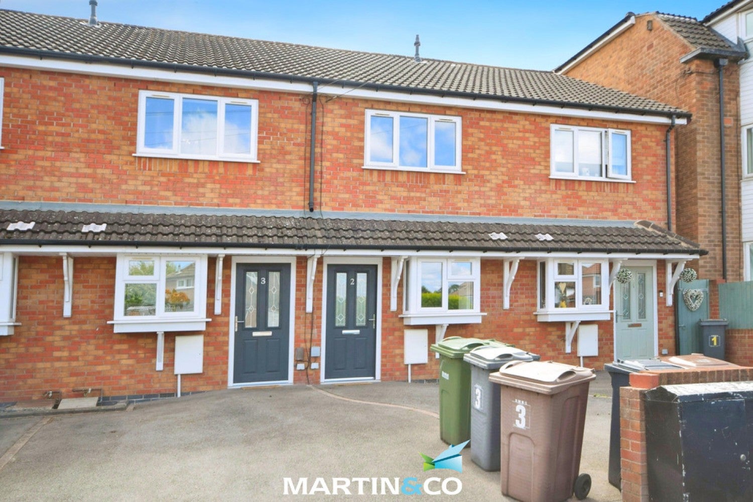 House Fallowfield Road in Metropolitan Borough of Solihull