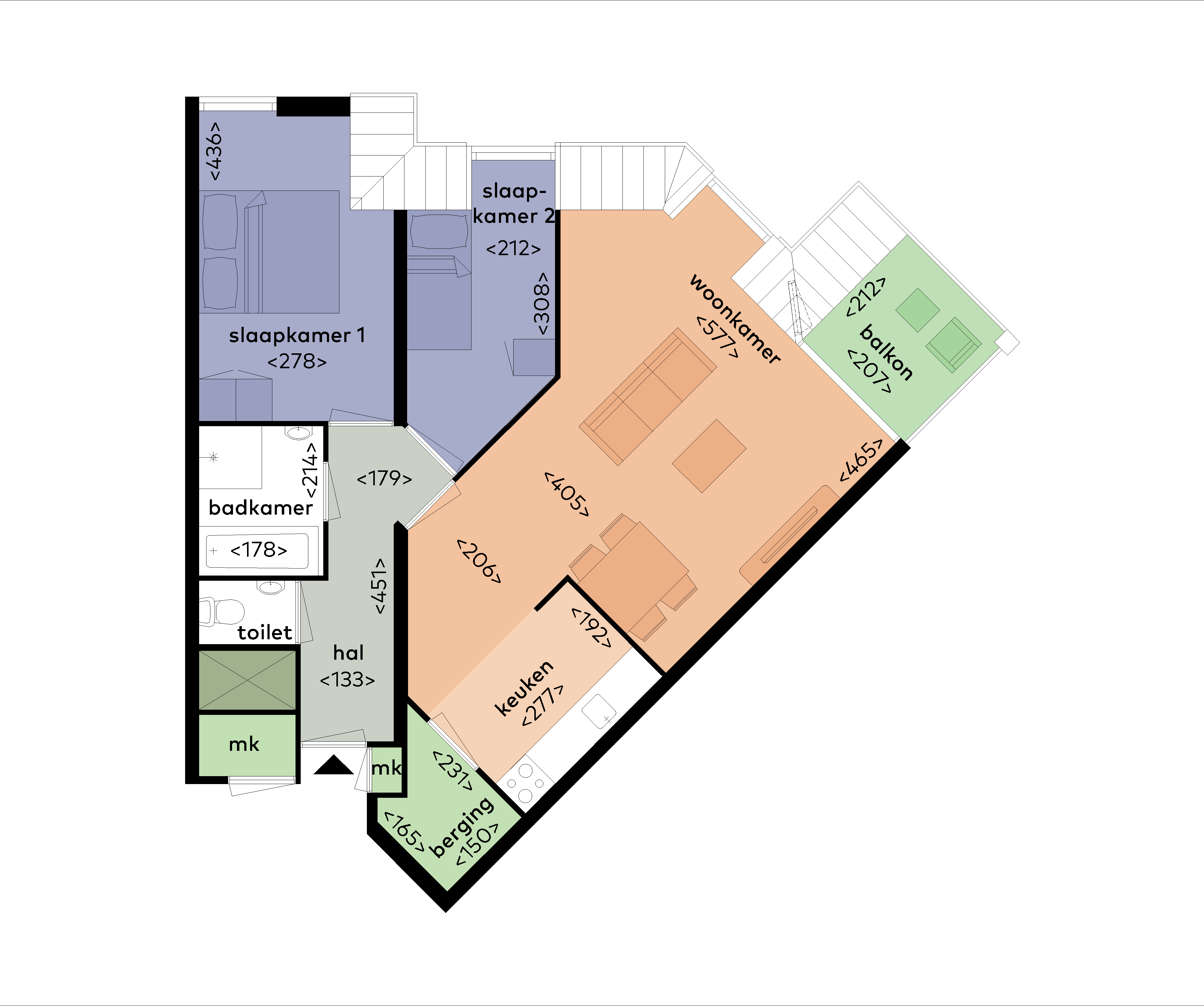 Appartement Anna Paulownahof 230 in Tilburg