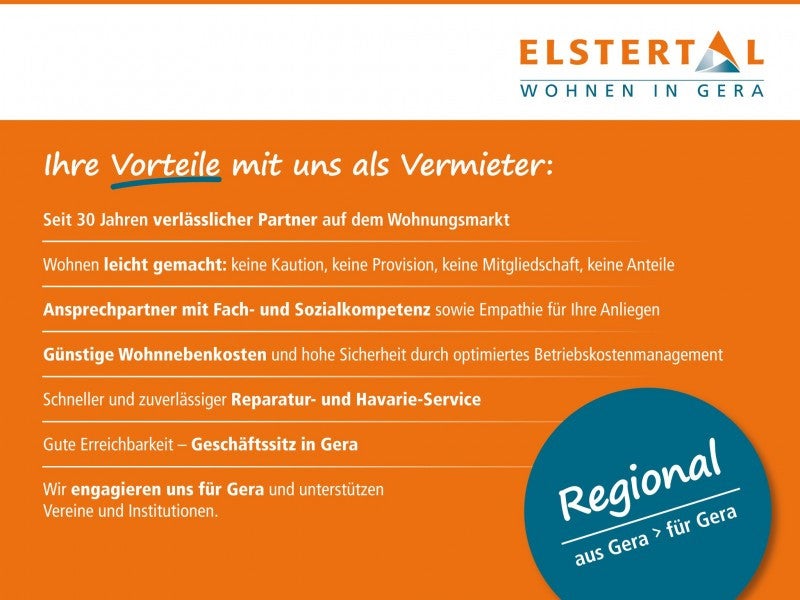 Wohnung Egon-Erwin-Kisch-Straße in Gera
