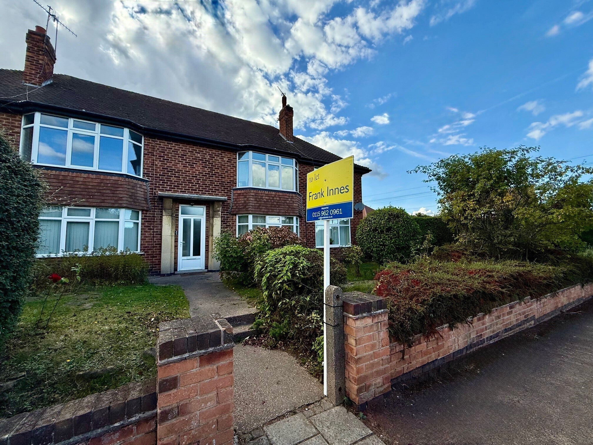 Flat Musters Road in Nottingham