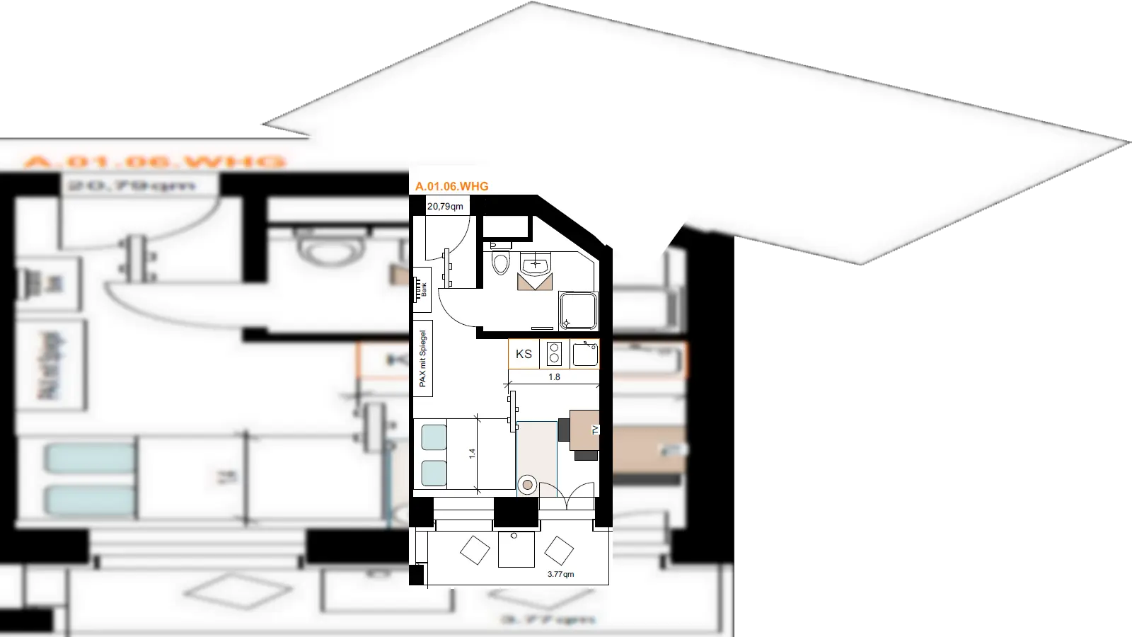 Wohnung Finowstraße in Berlin
