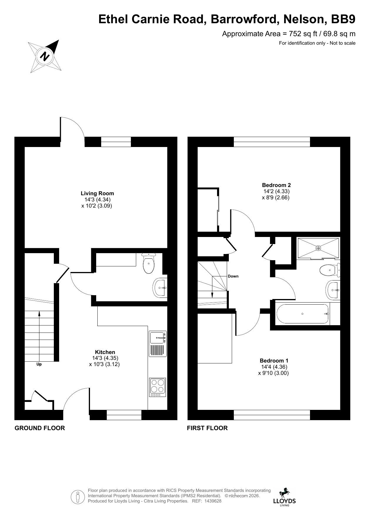 House Copperfield Close in Clitheroe