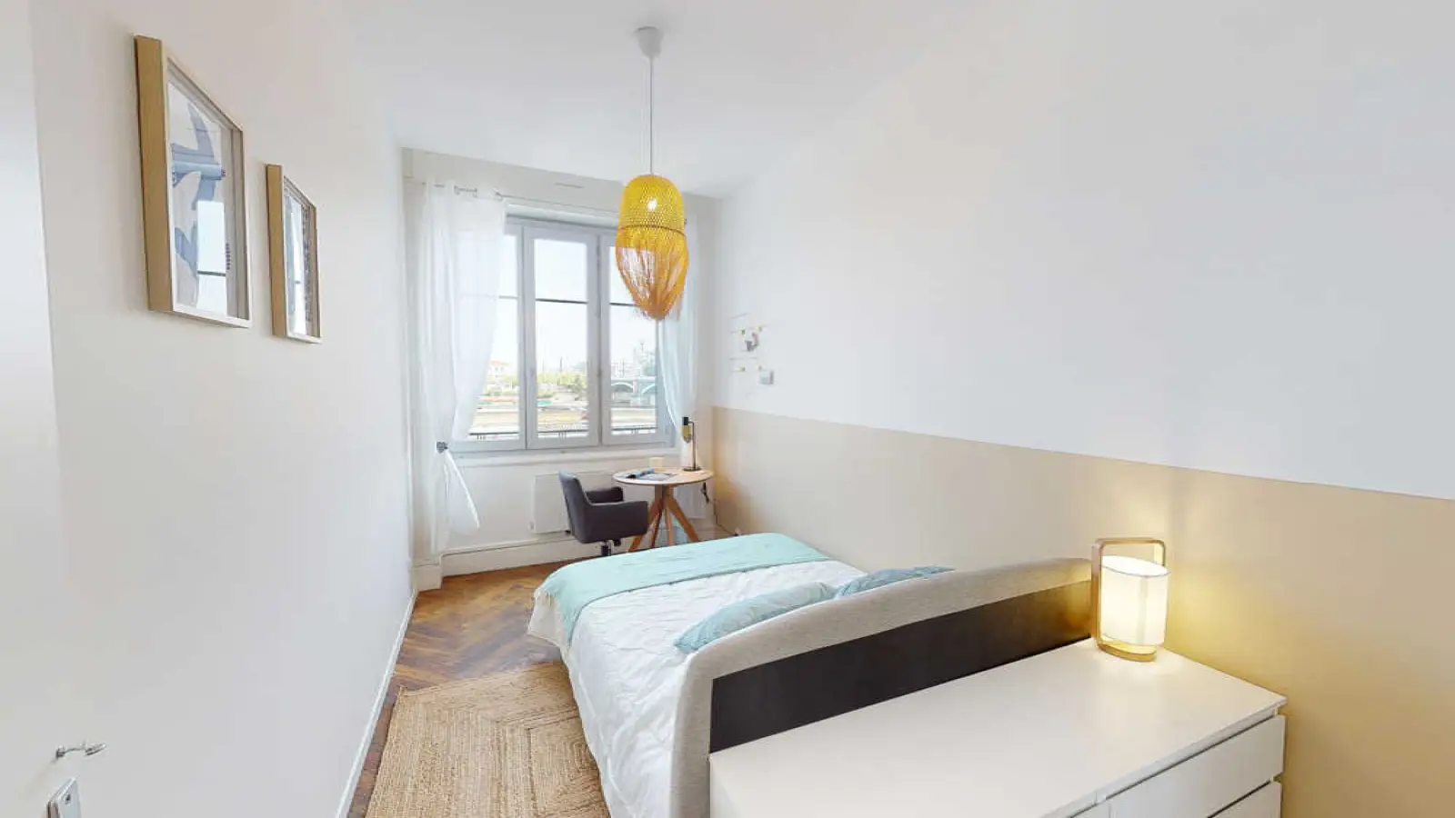Chambre Quai Perrache à Lyon