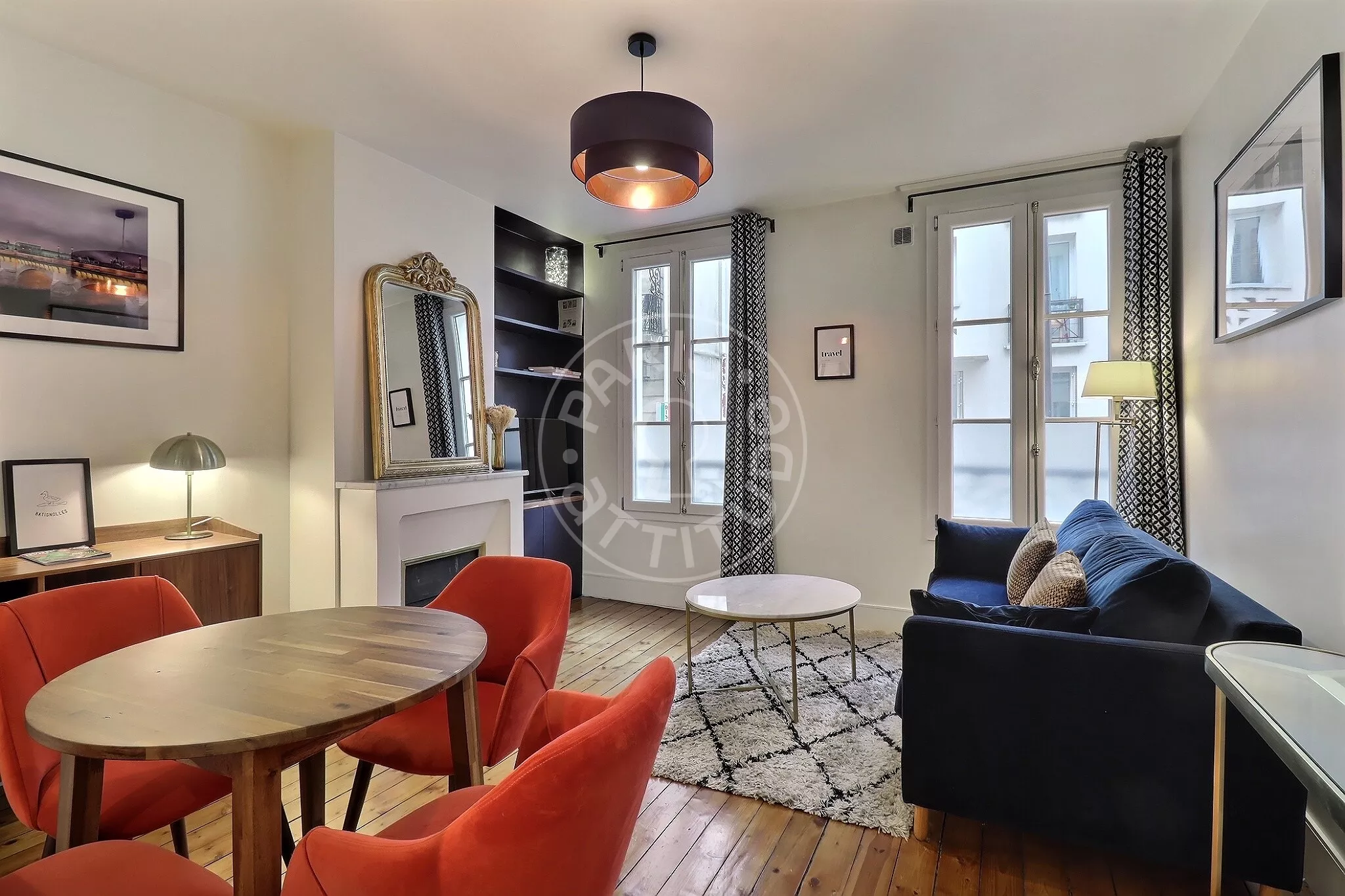 Appartement Rue de Saussure à Paris