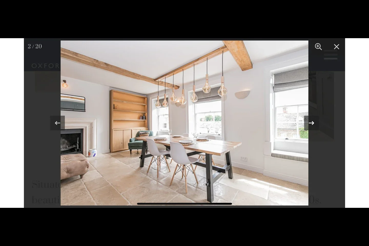 Flat Market Place in West Oxfordshire