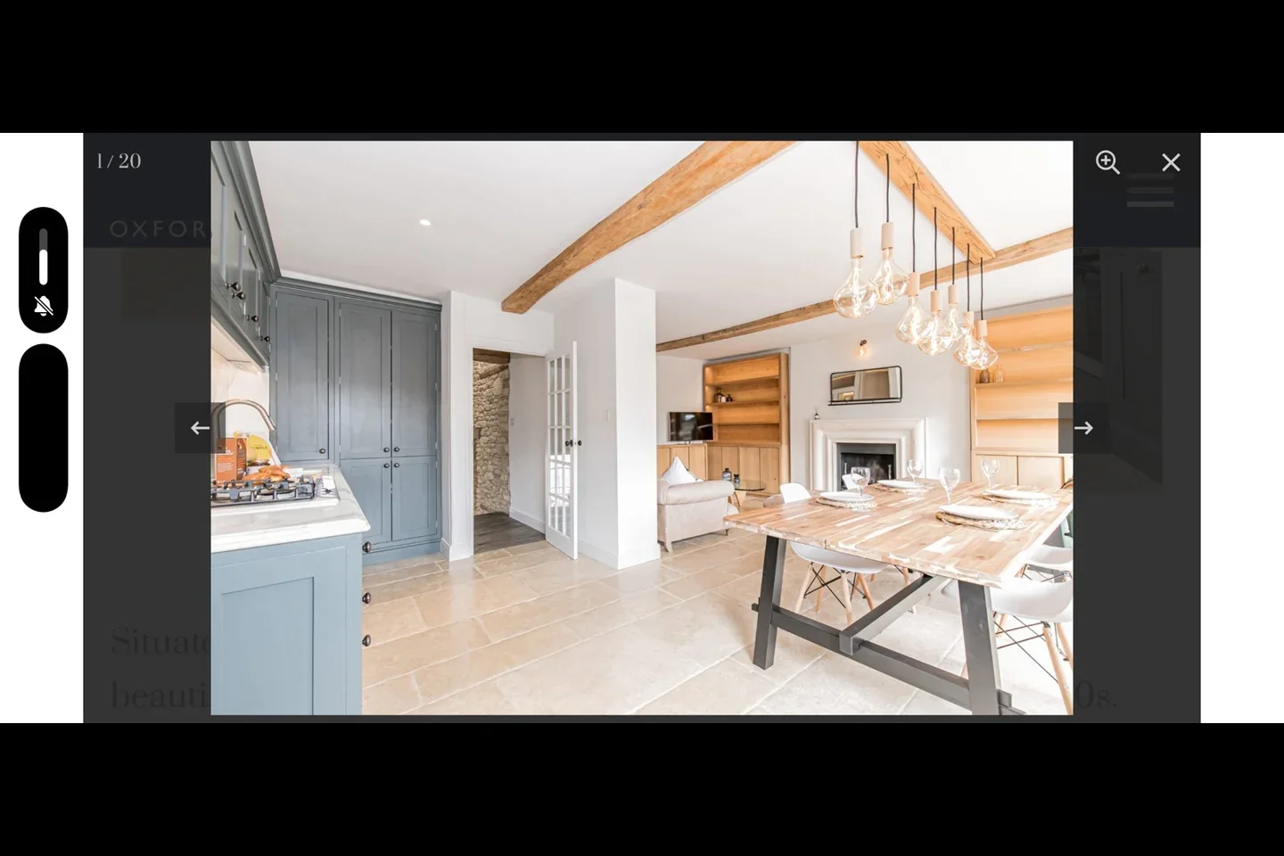 Flat Market Place in West Oxfordshire