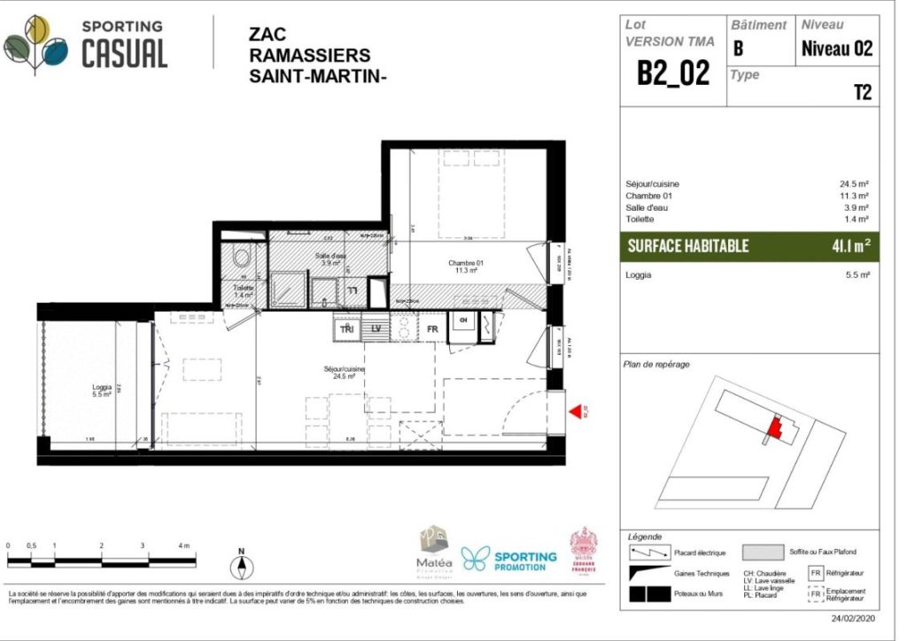 Appartement Chemin du Page à Colomiers