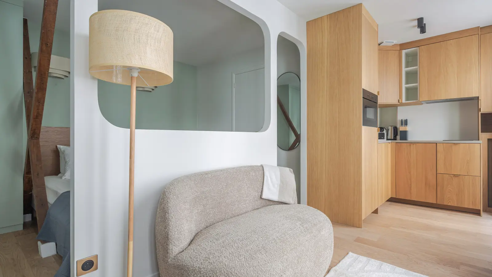 Flat Rue Cujas in Paris