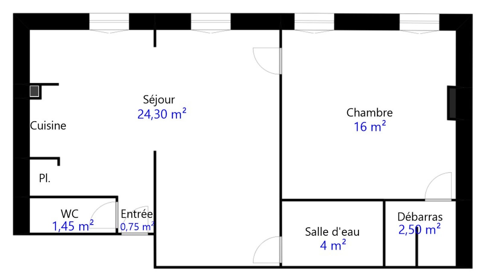 Appartement Rue de la Boucle à Marseille