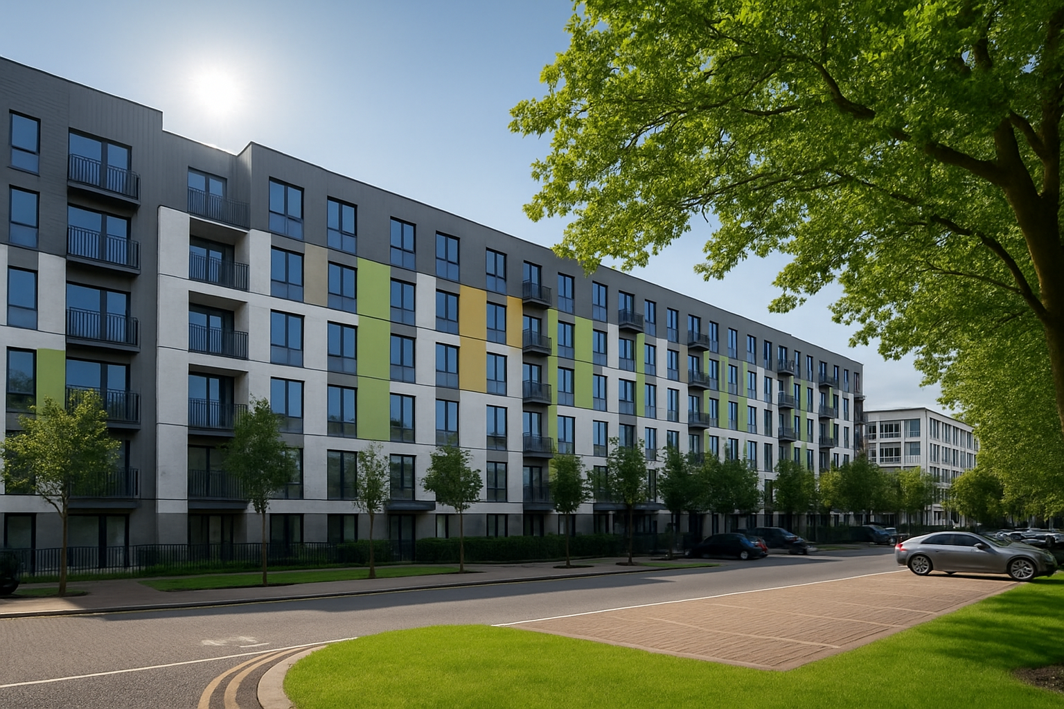 Flat Silbury Boulevard in Milton Keynes