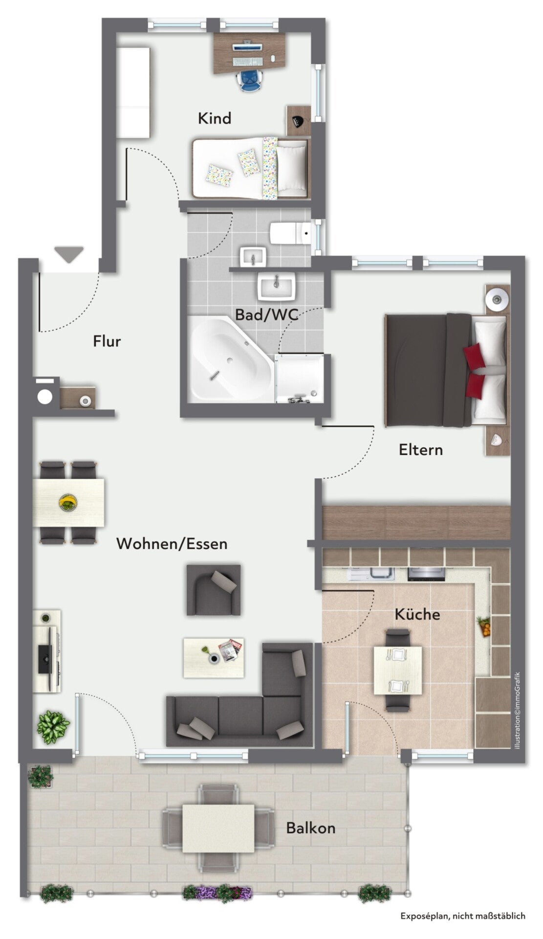Wohnung Hutbergstraße in Radeberg