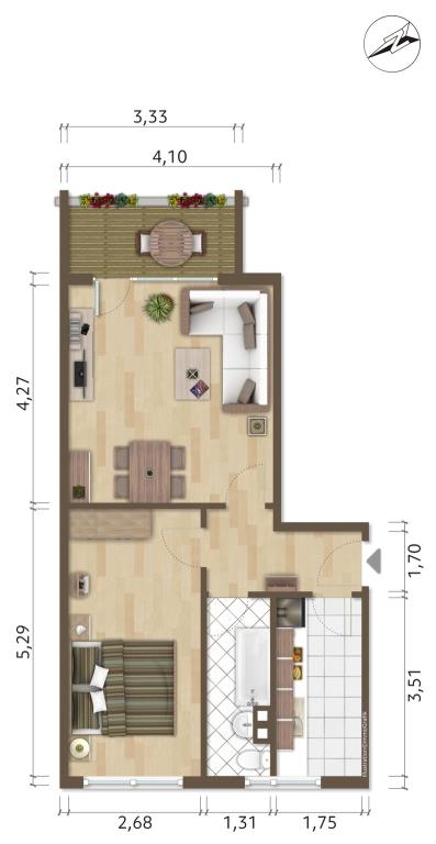 Wohnung Bautzener Allee in Hoyerswerda