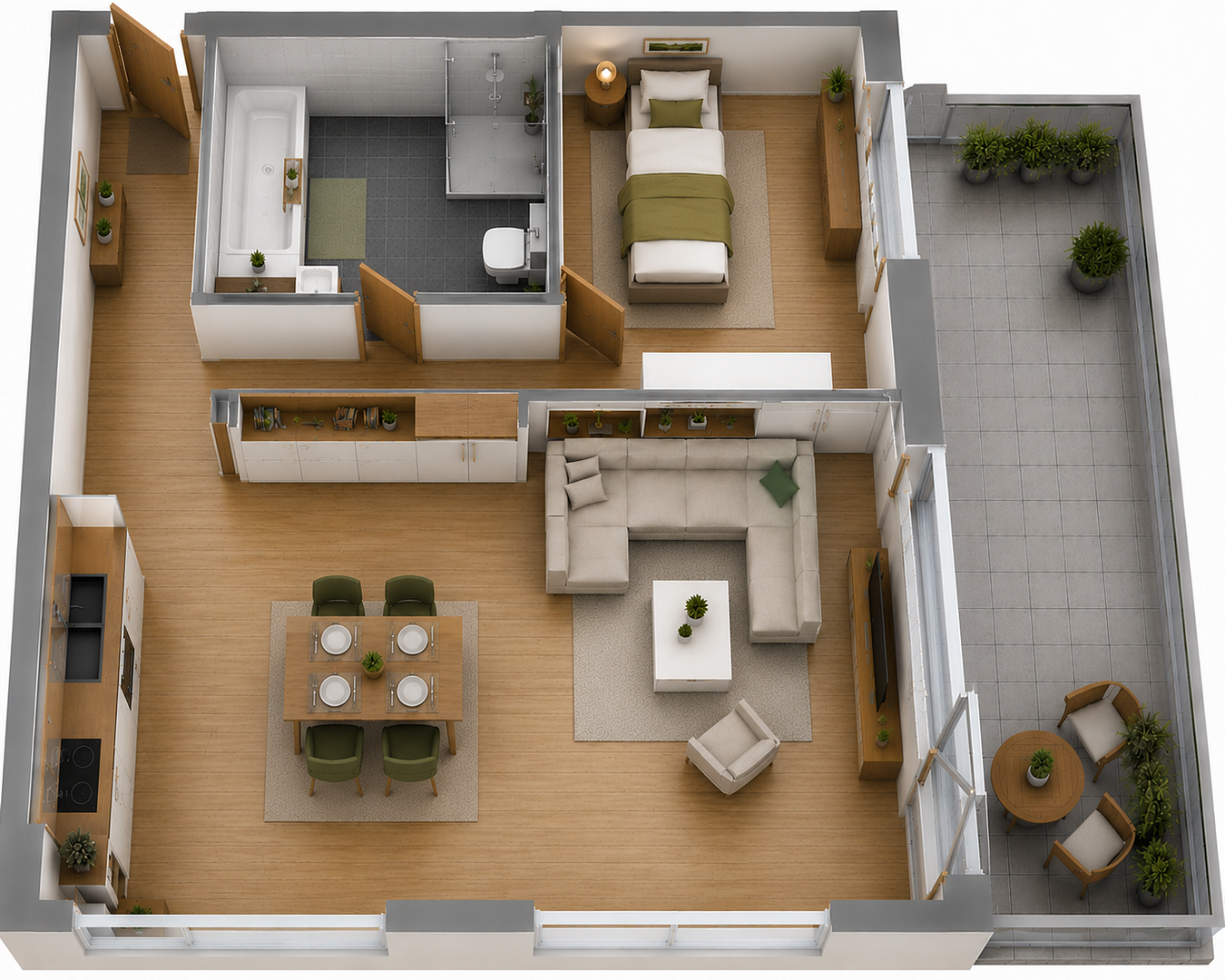 Wohnung Oberschopfheimer Hauptstraße in Oberschopfheim