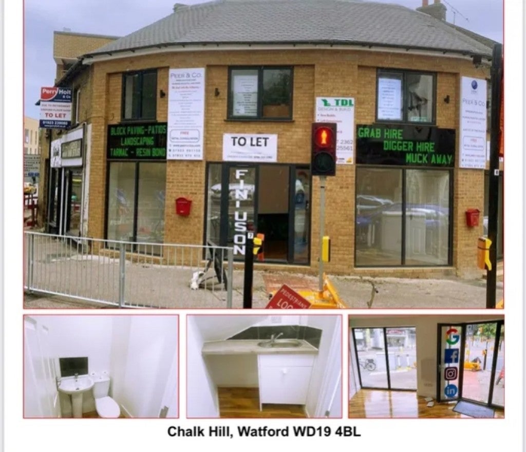 Flat Chalk Hill in Watford