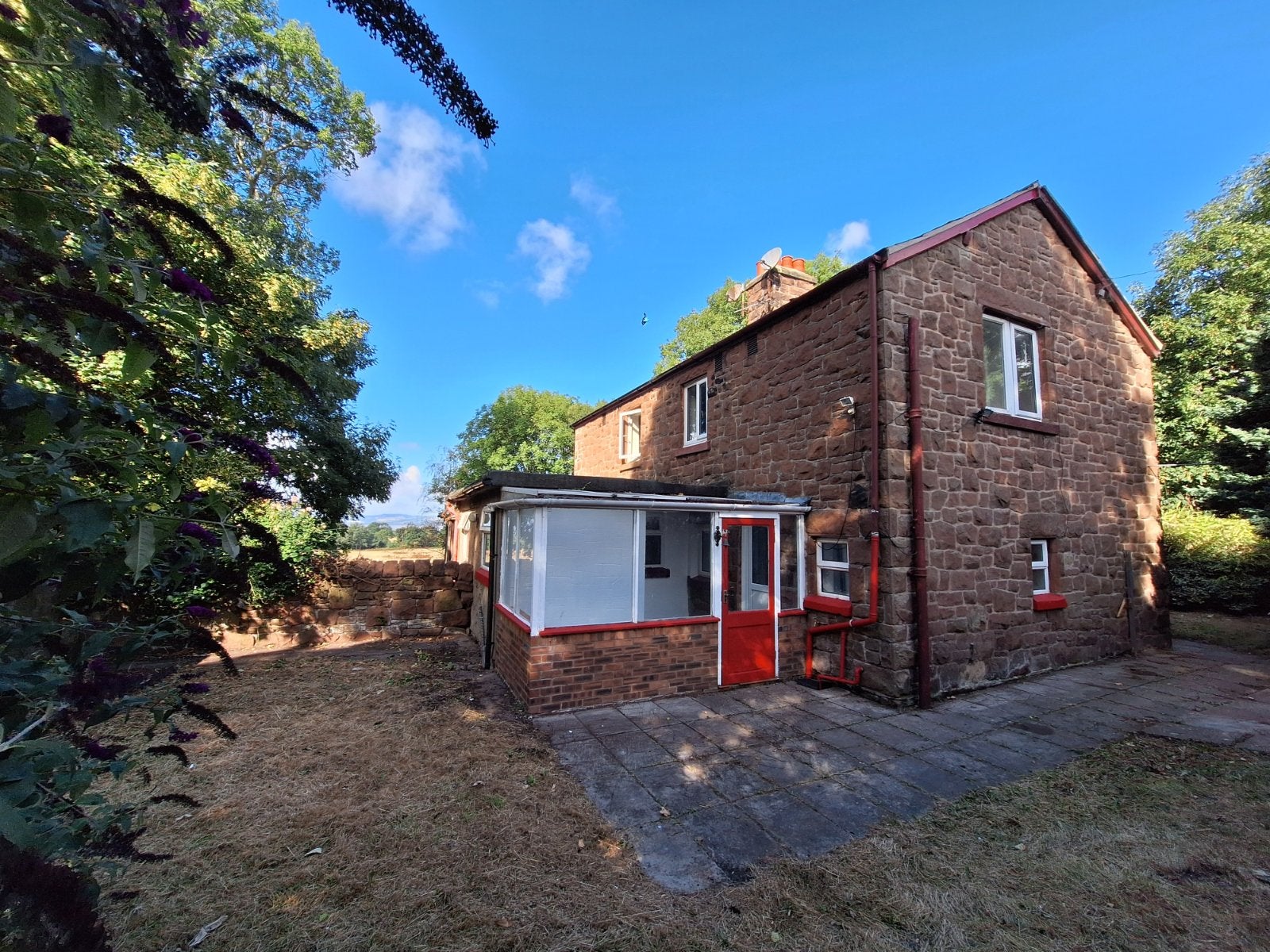 House Church Road in Thurstaston