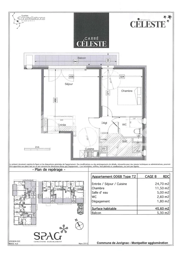 Appartement Rue Callisto à Juvignac