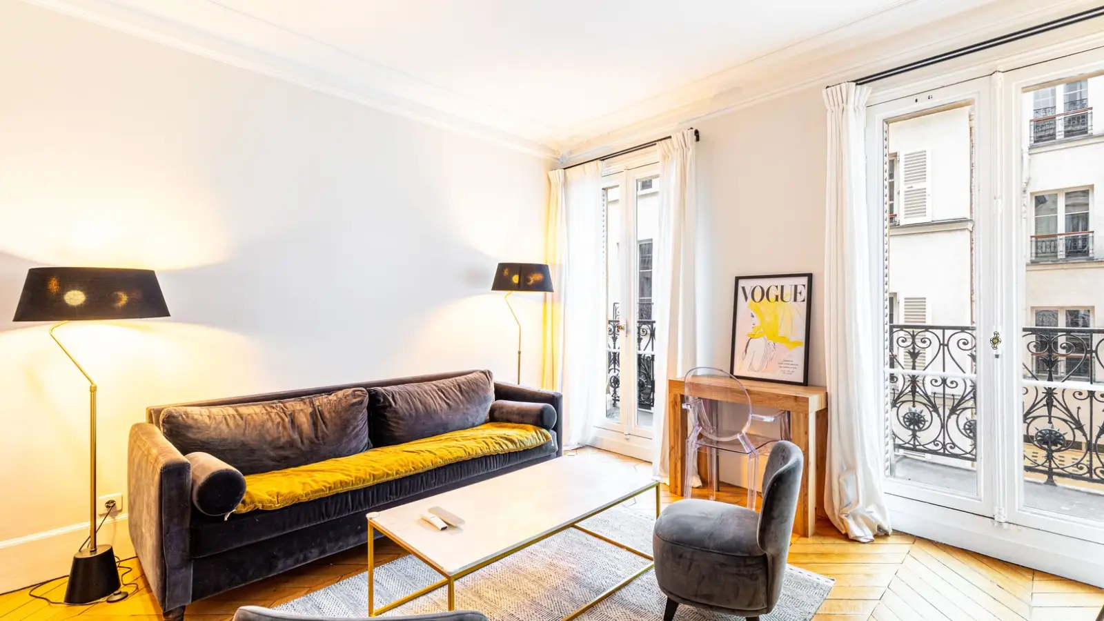 Flat Rue de l'Abbé Grégoire in Paris