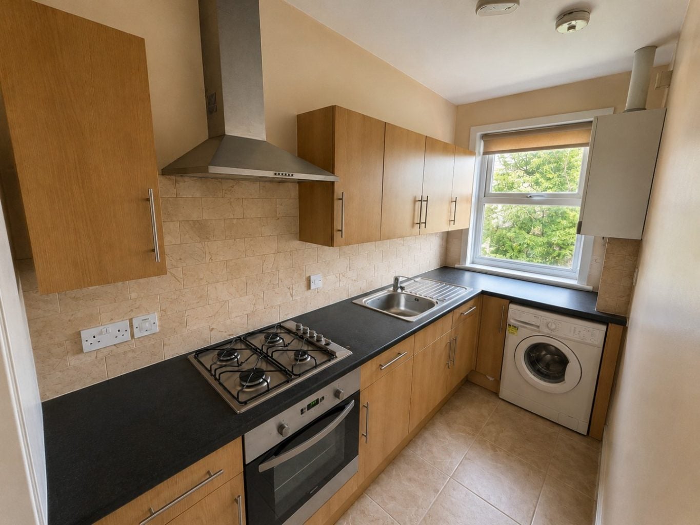 Flat Downhills Park Road in Greater London