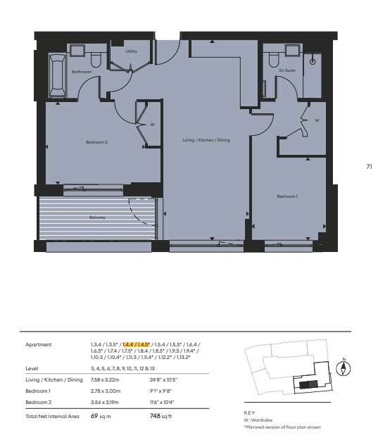 Flat Kennington Lane in Greater London