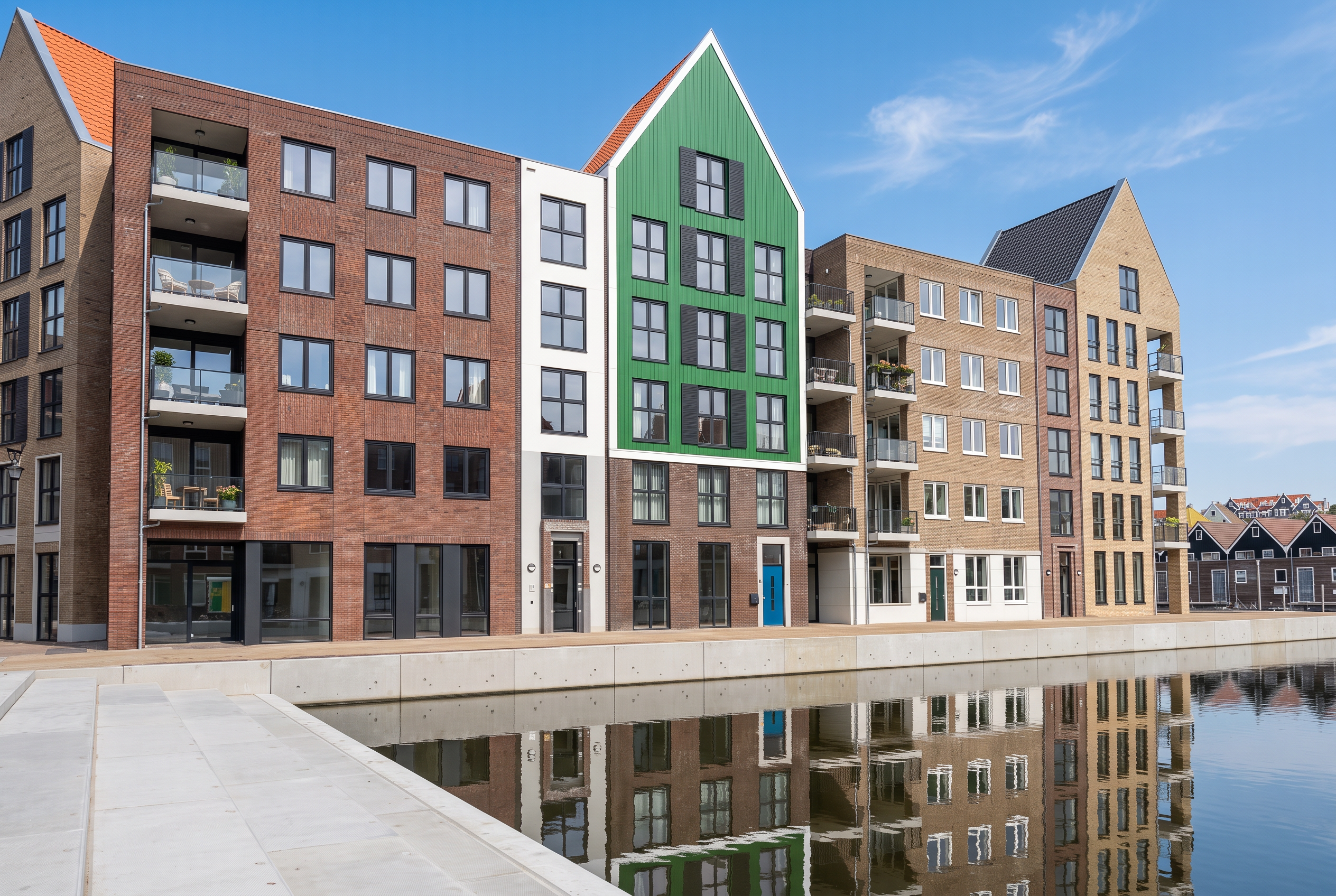Flat Kerkerak in Zaandam