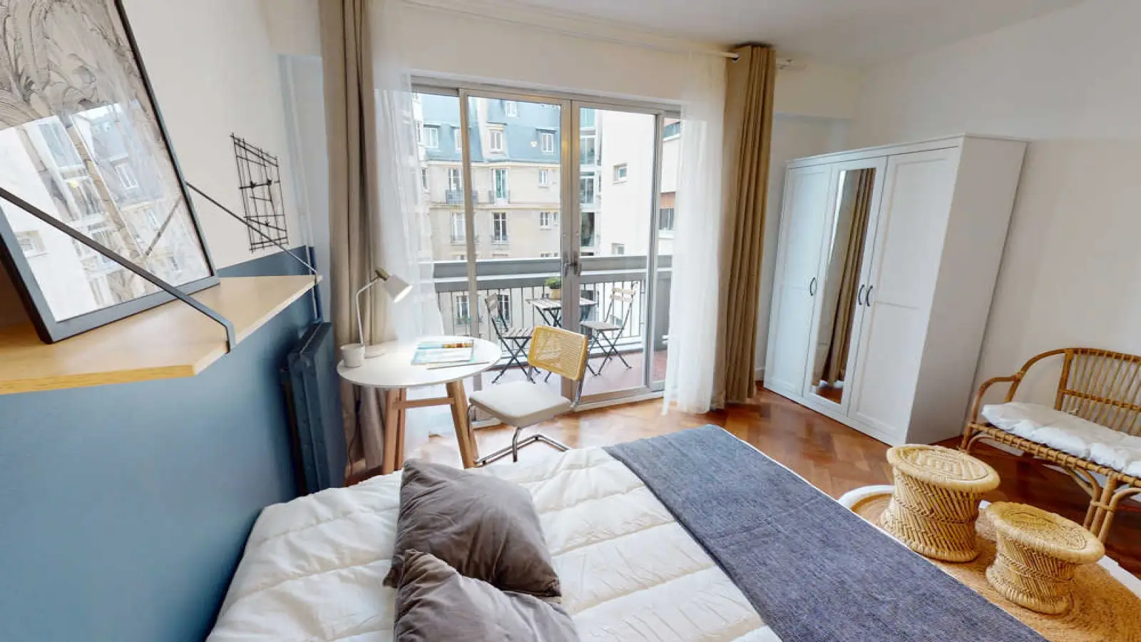 Chambre Rue Guersant à Paris