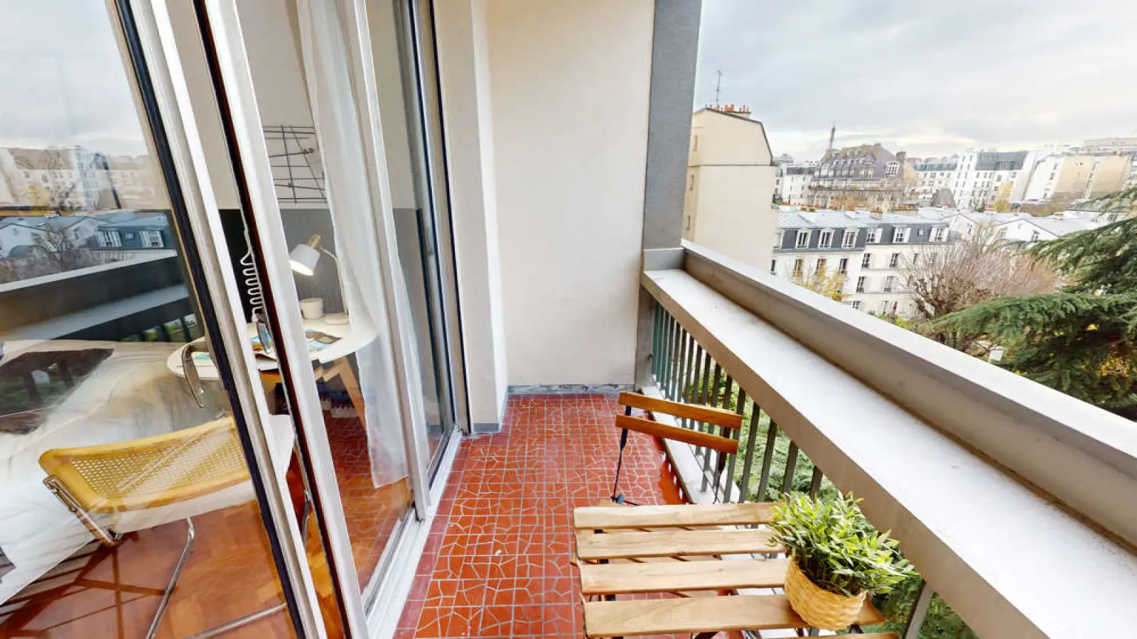 Chambre Rue Guersant à Paris