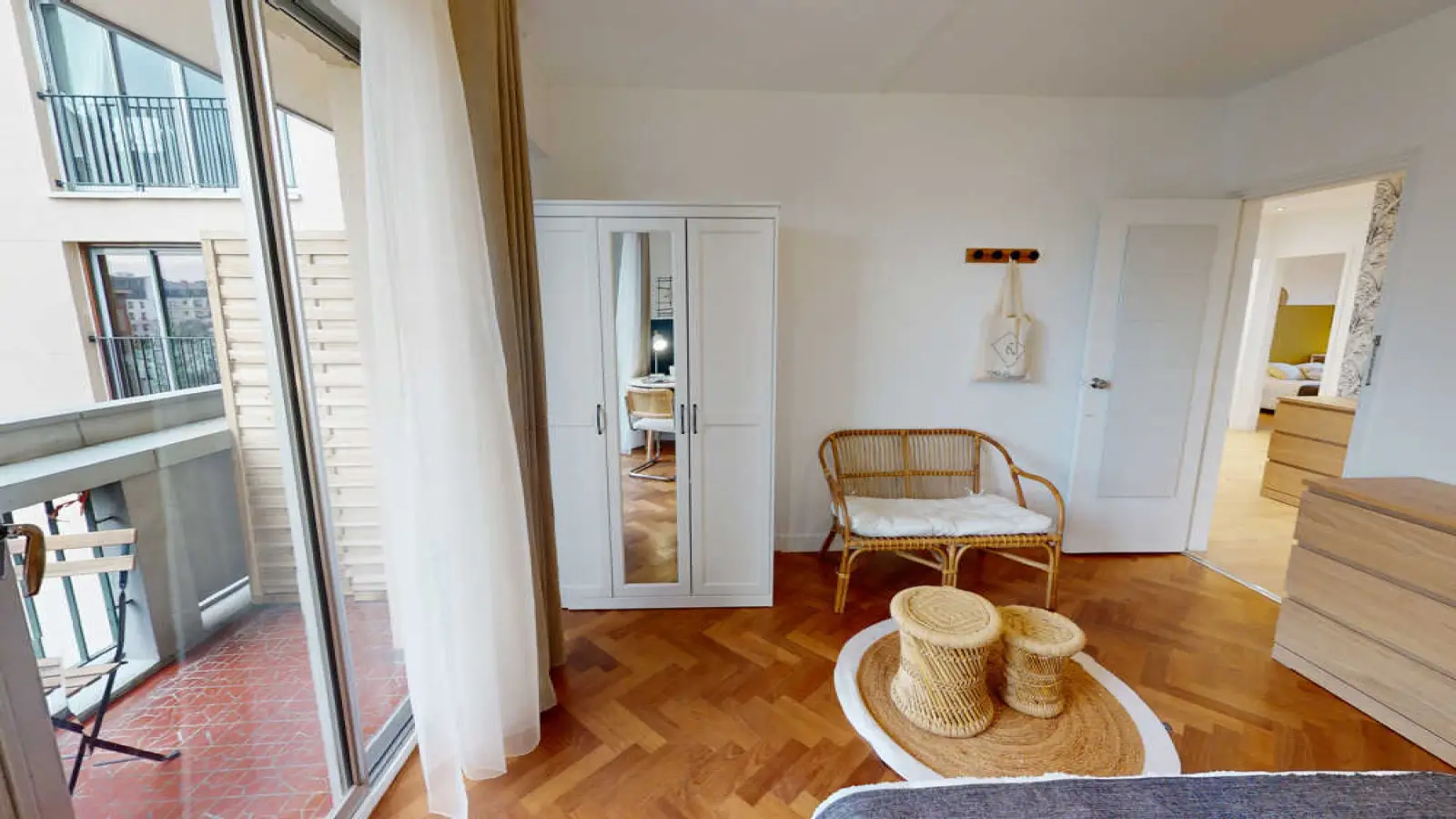 Chambre Rue Guersant à Paris