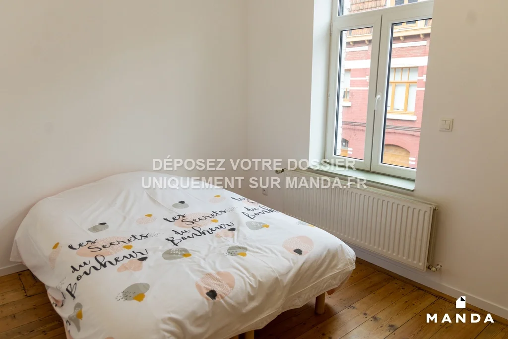 Chambre Rue Mattéotti à Lille