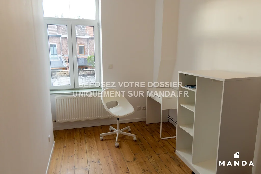 Chambre Rue Mattéotti à Lille