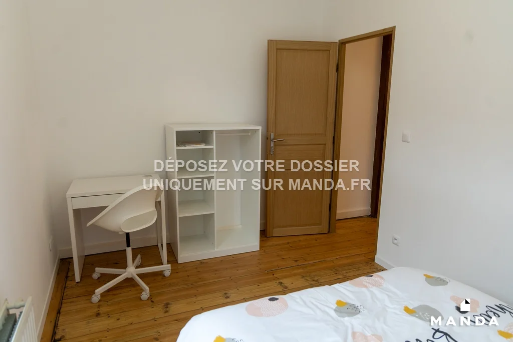 Chambre Rue Mattéotti à Lille