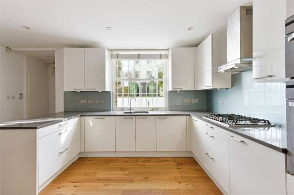 House Belsize Road in Greater London