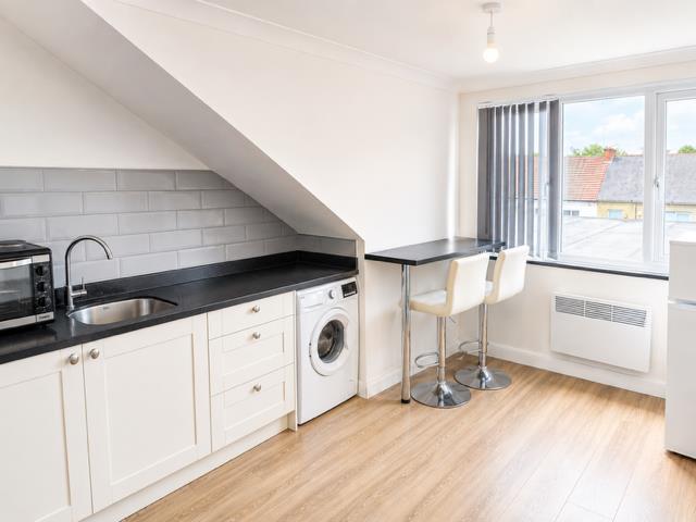 Flat Heaton Road in Newcastle upon Tyne