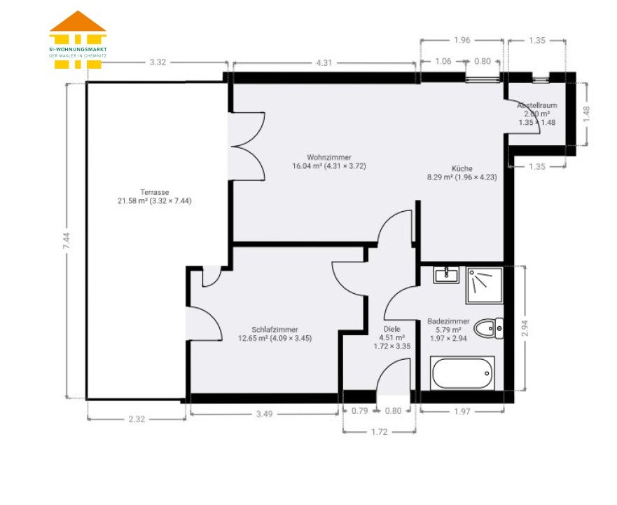 Wohnung Hollerberg in Schwarzenberg/Erzgebirge