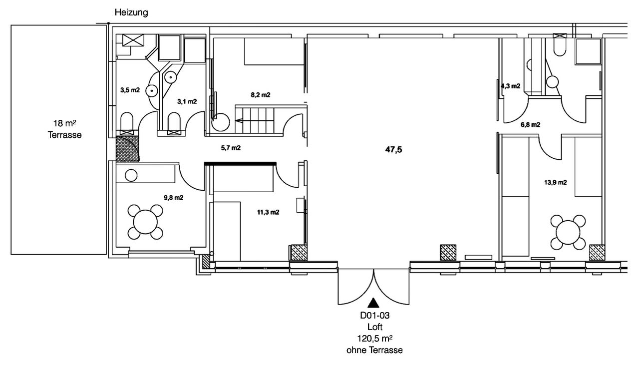 Wohnung Cäcilienstraße in Mülheim an der Ruhr