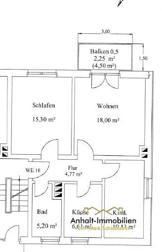 Wohnung Walther-Rathenau-Straße in Bitterfeld-Wolfen