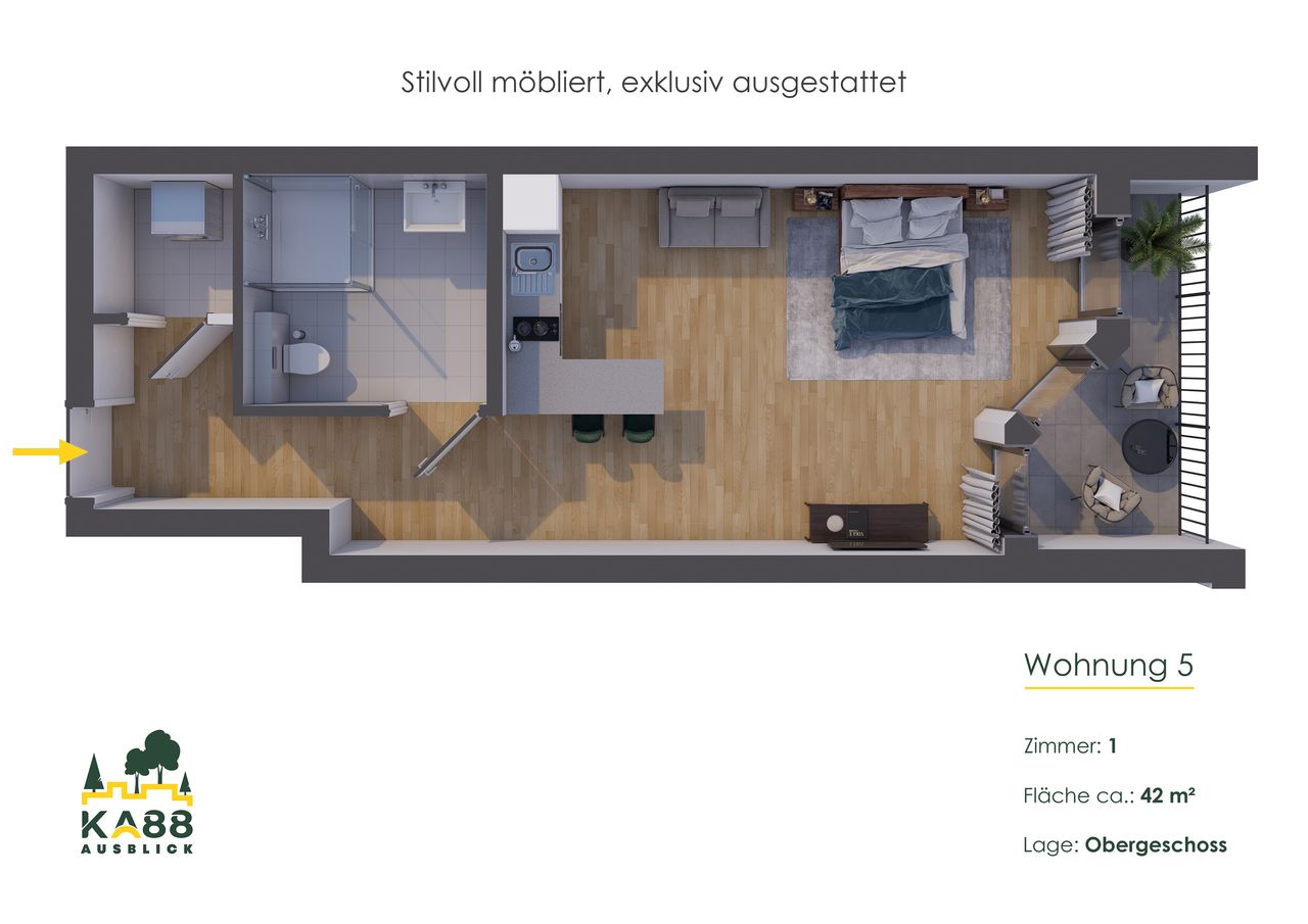 Wohnung Konrad-Adenauer-Straße in Niederbachem